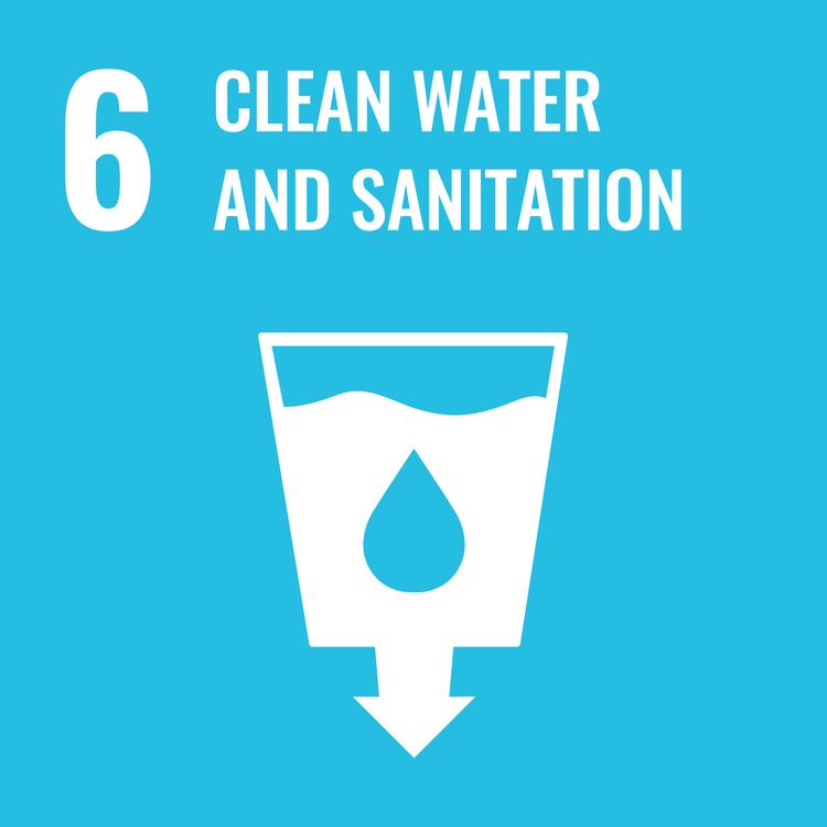 6. Clean Water and Sanitation Icon