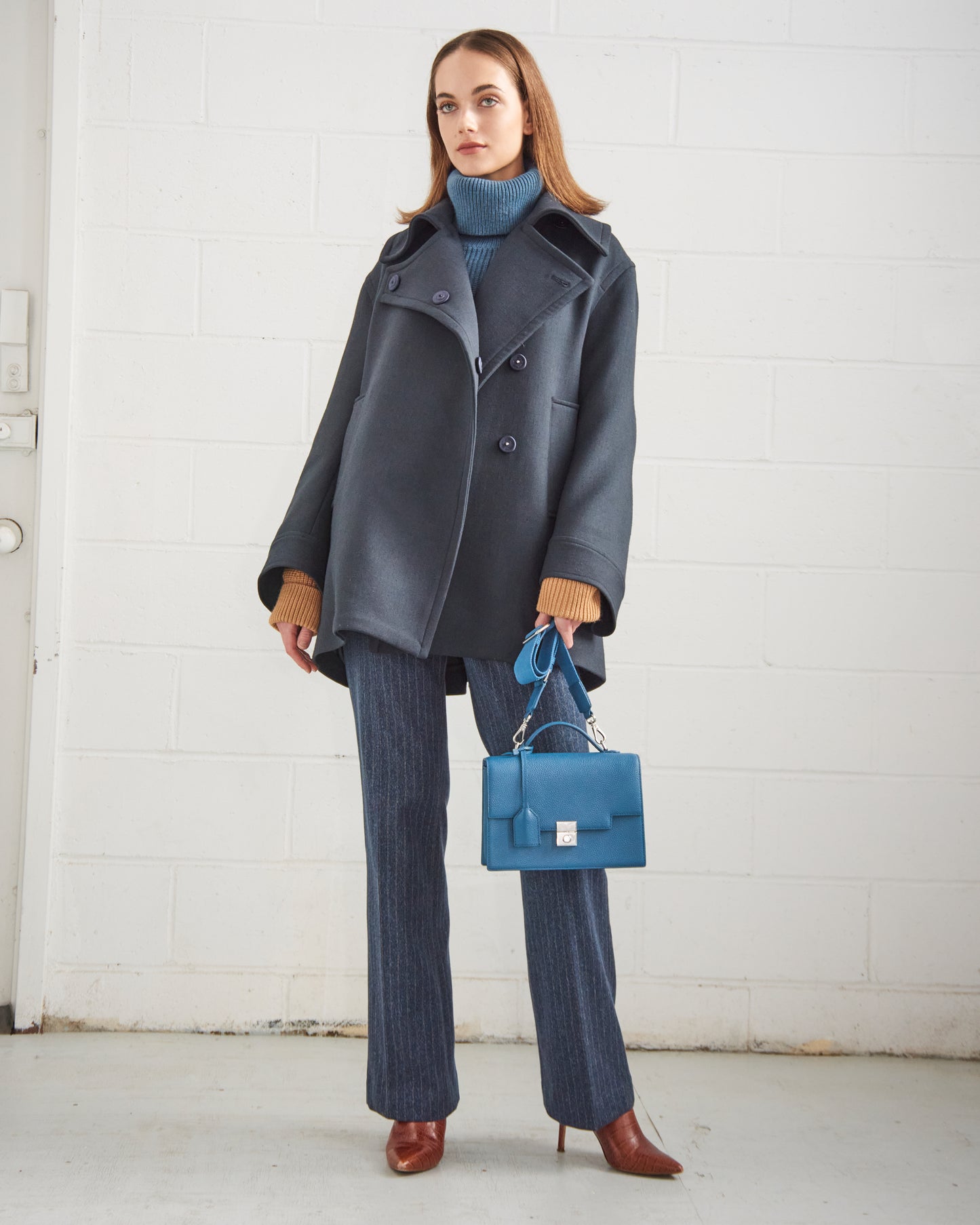 The Jackie Peacoat