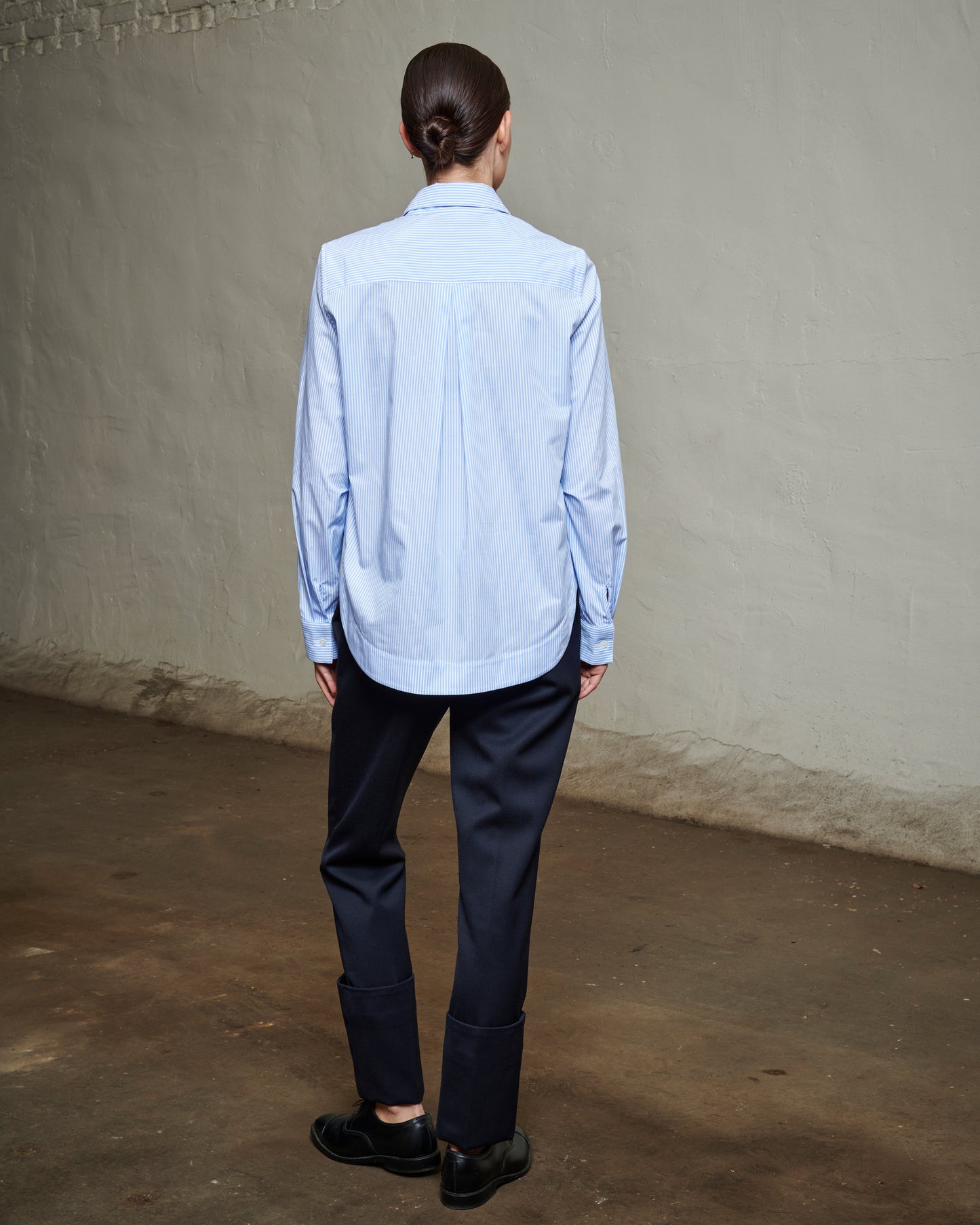 Cropped Collared Shirt
