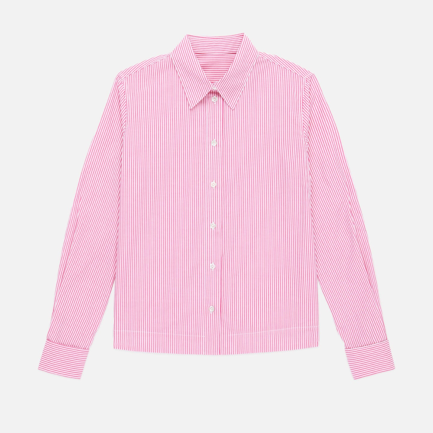 Cropped Collared Shirt