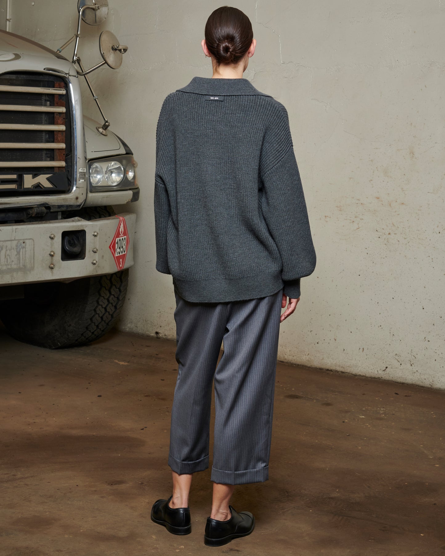 Oversize Knitted Polo