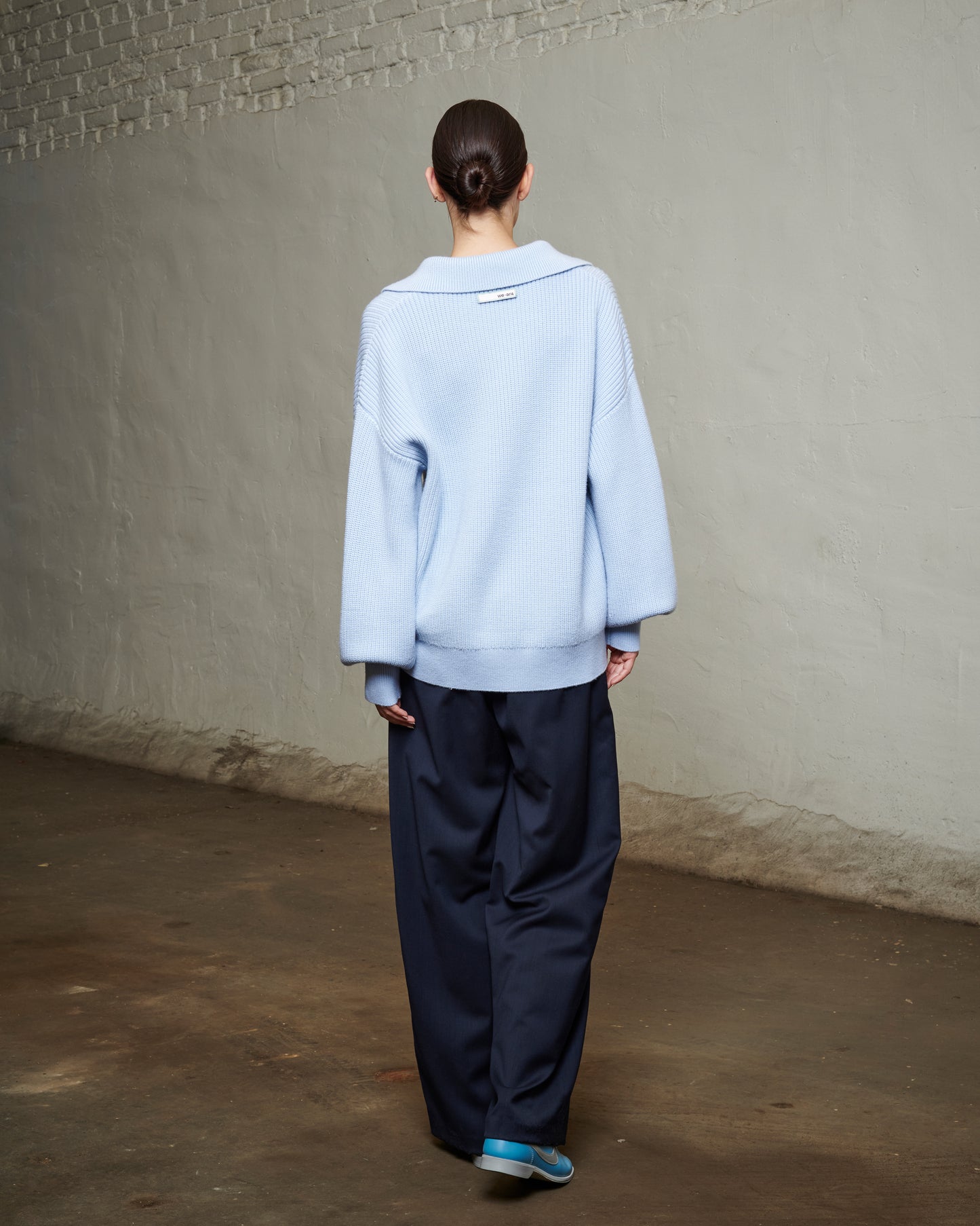 Oversize Knitted Polo