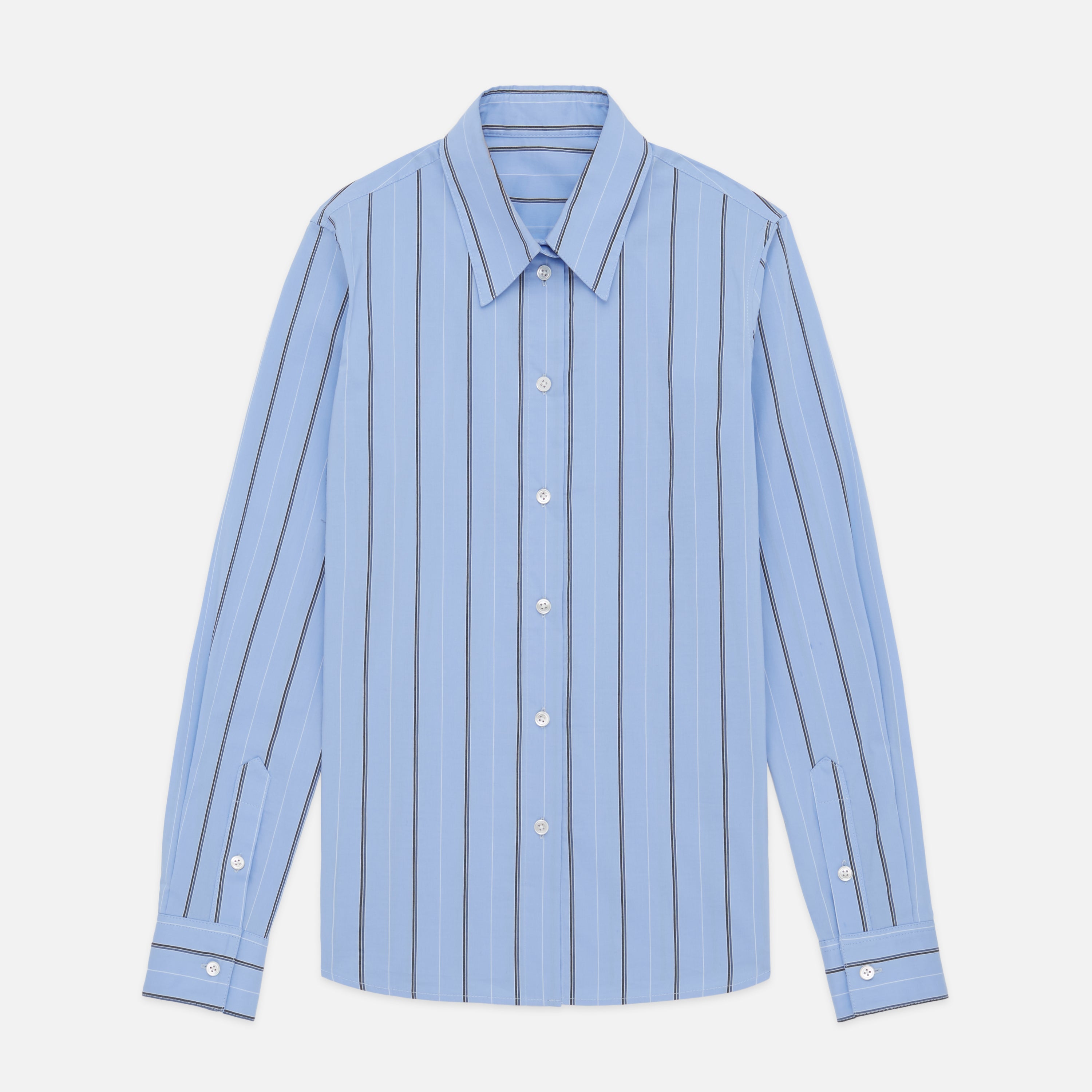 Fitted Collared Shirt