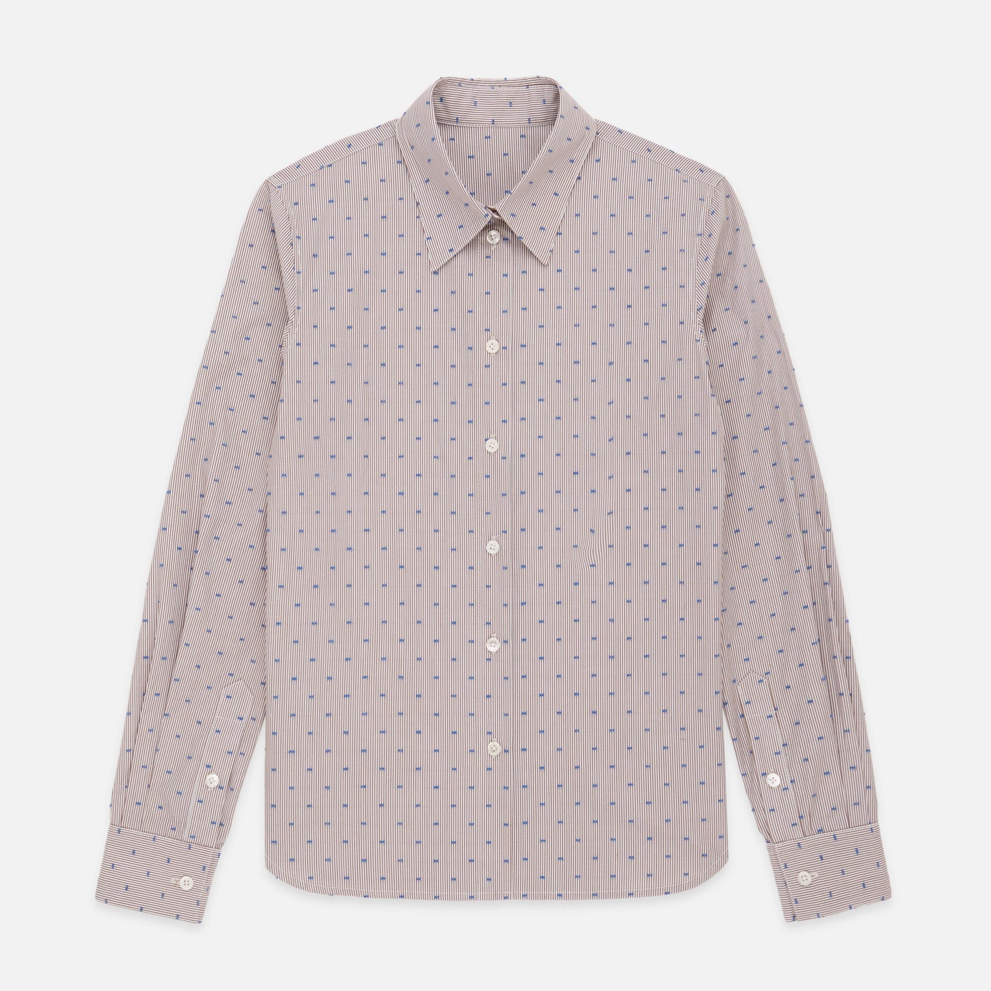 Fitted Collared Shirt