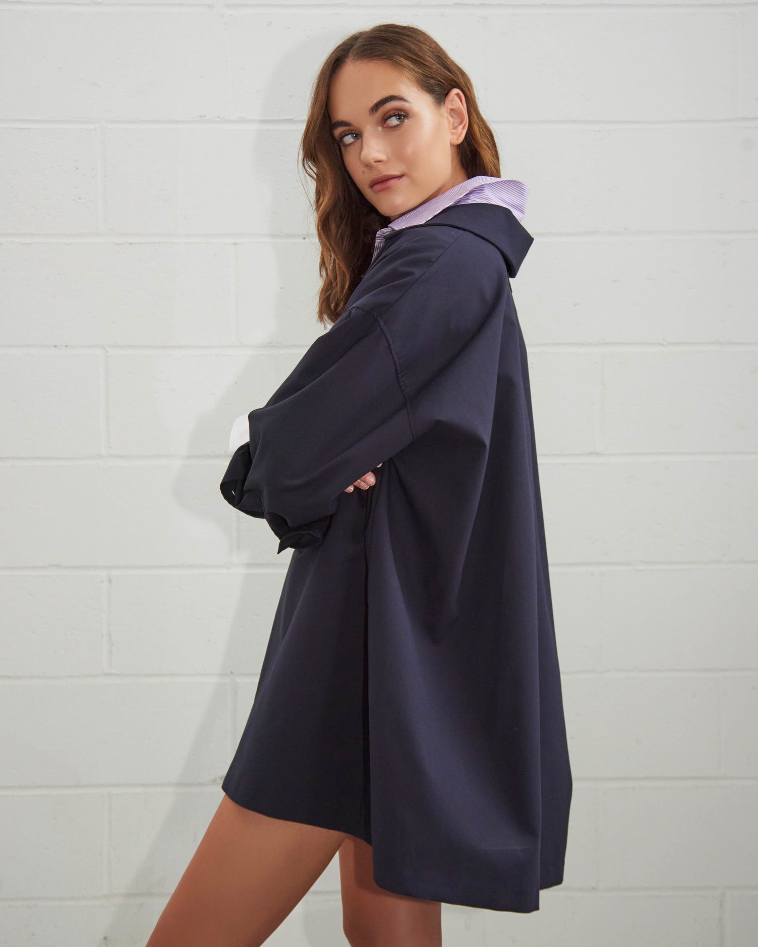Picture of Convertible Mini Shirt Dress - Women's