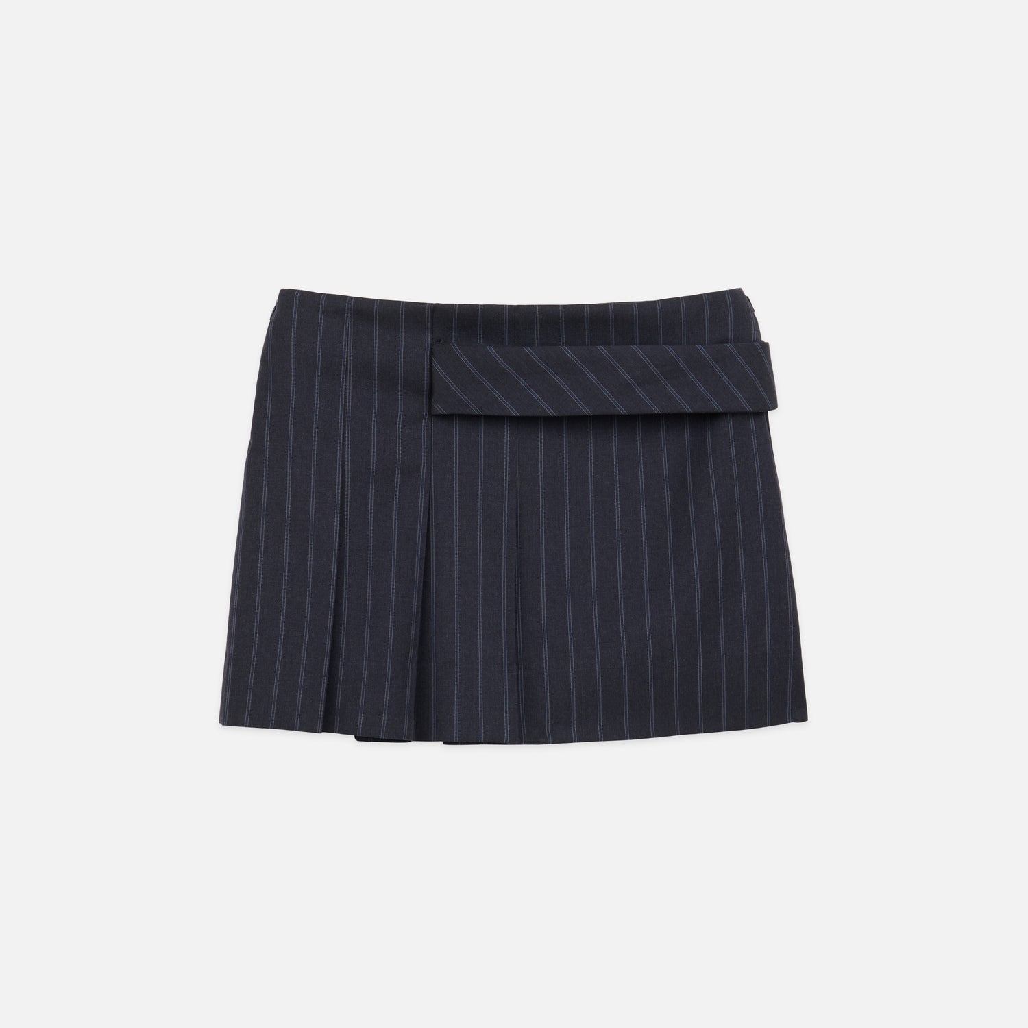 Picture of Pinstripe Pleated Mini Skirt - Women's