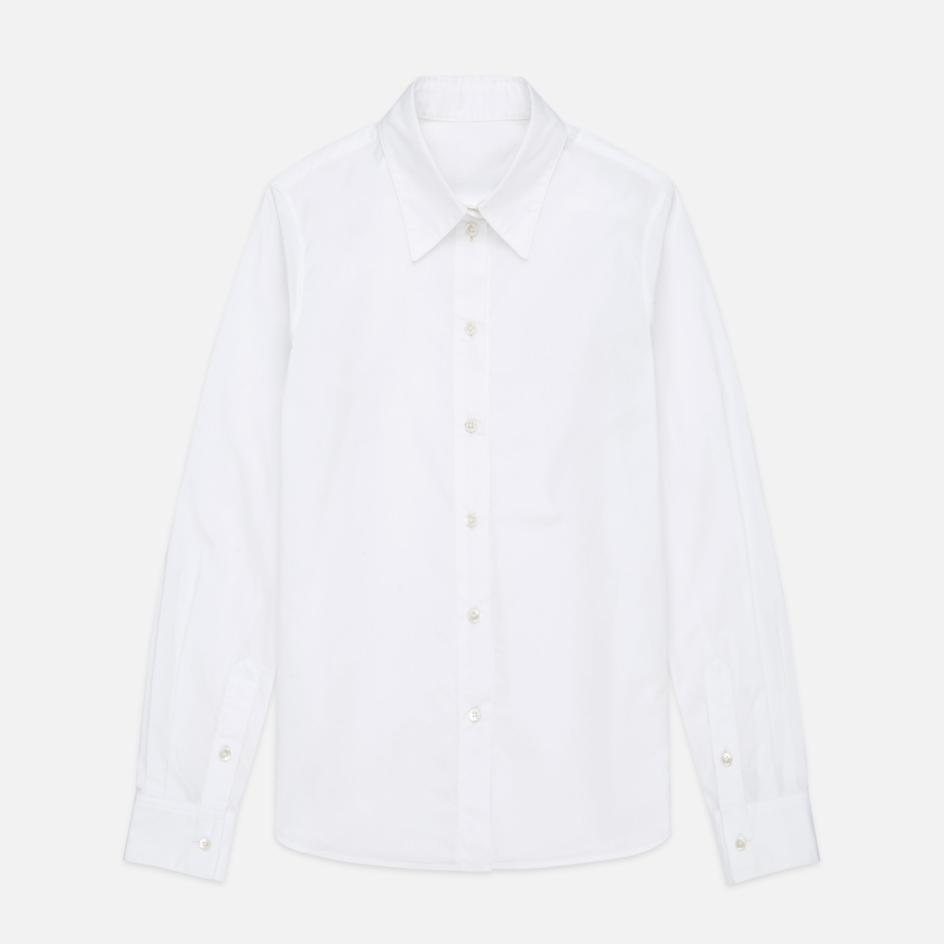 Fitted Collared Shirt