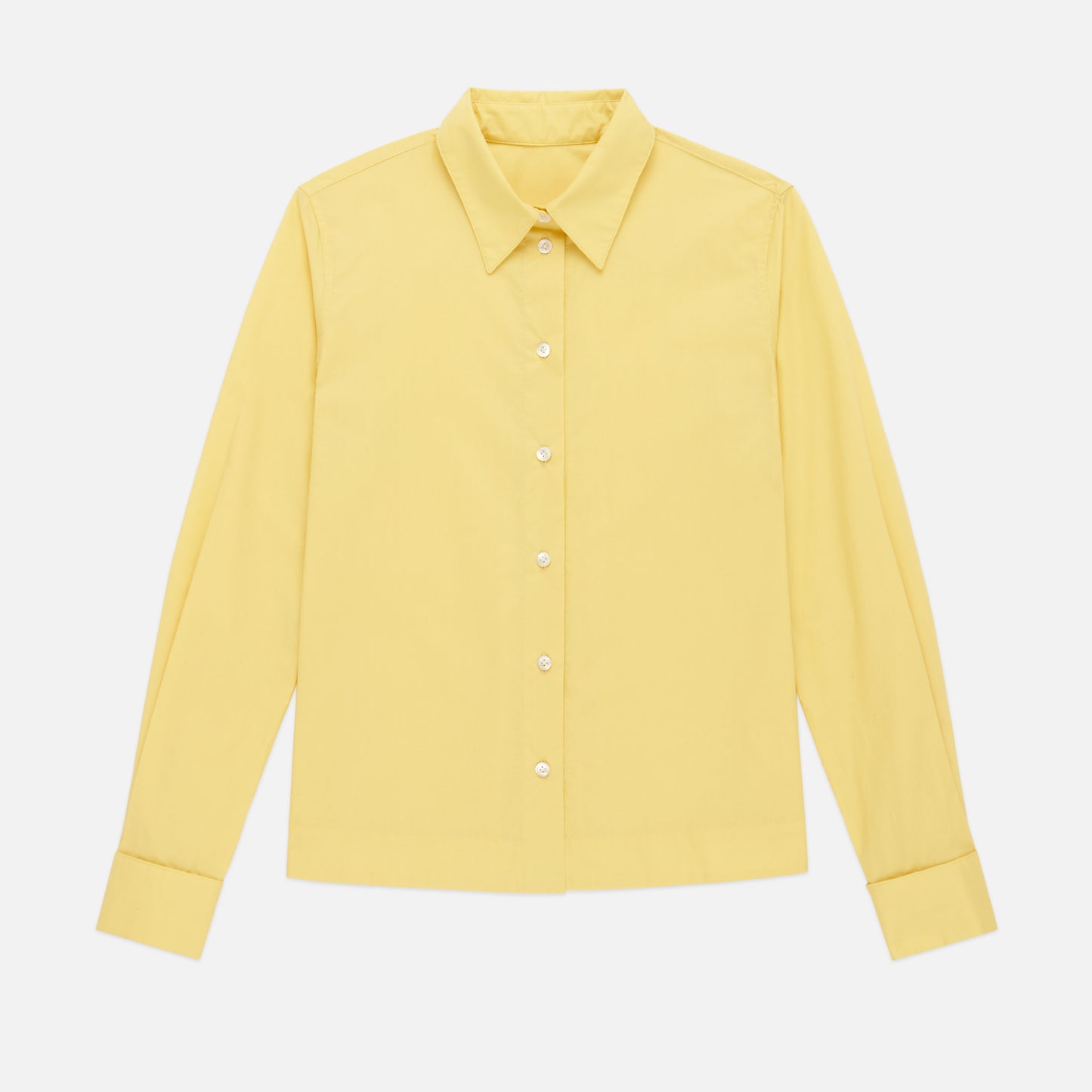 Cropped Collared Shirt