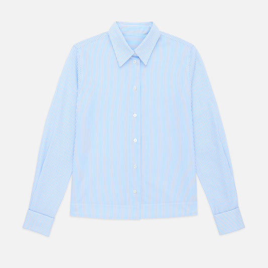 Cropped Collared Shirt