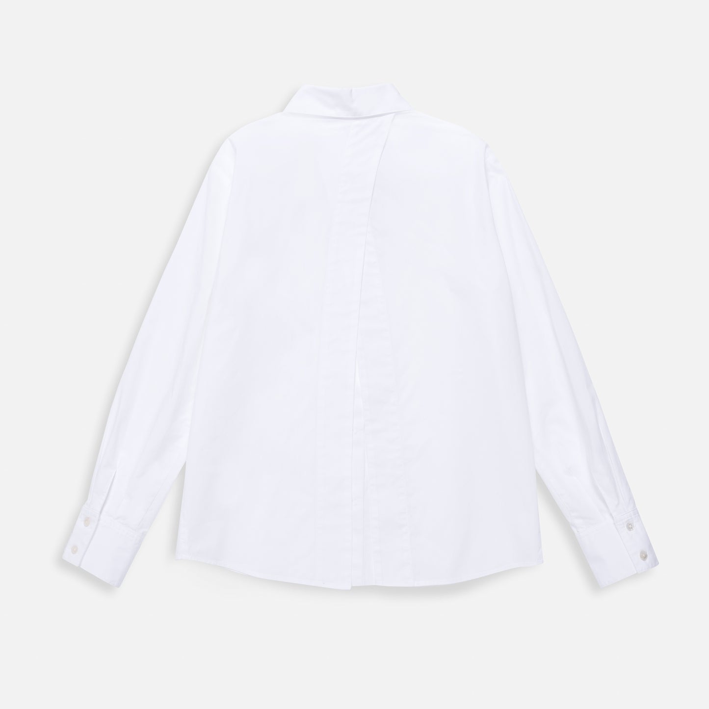 Open Back Collared Shirt