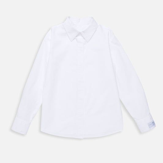 Open Back Collared Shirt