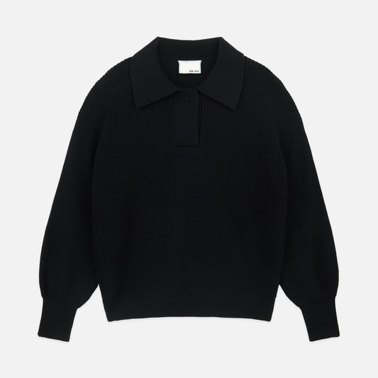 Oversize Knitted Polo
