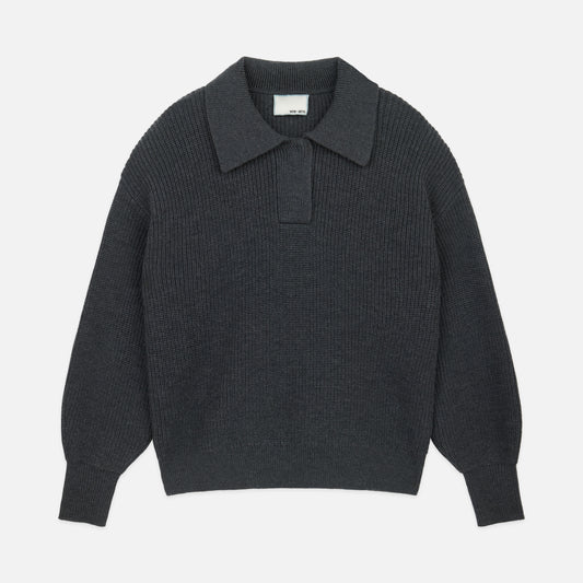 Oversize Knitted Polo