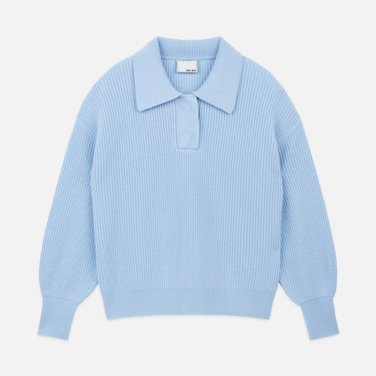 Oversize Knitted Polo