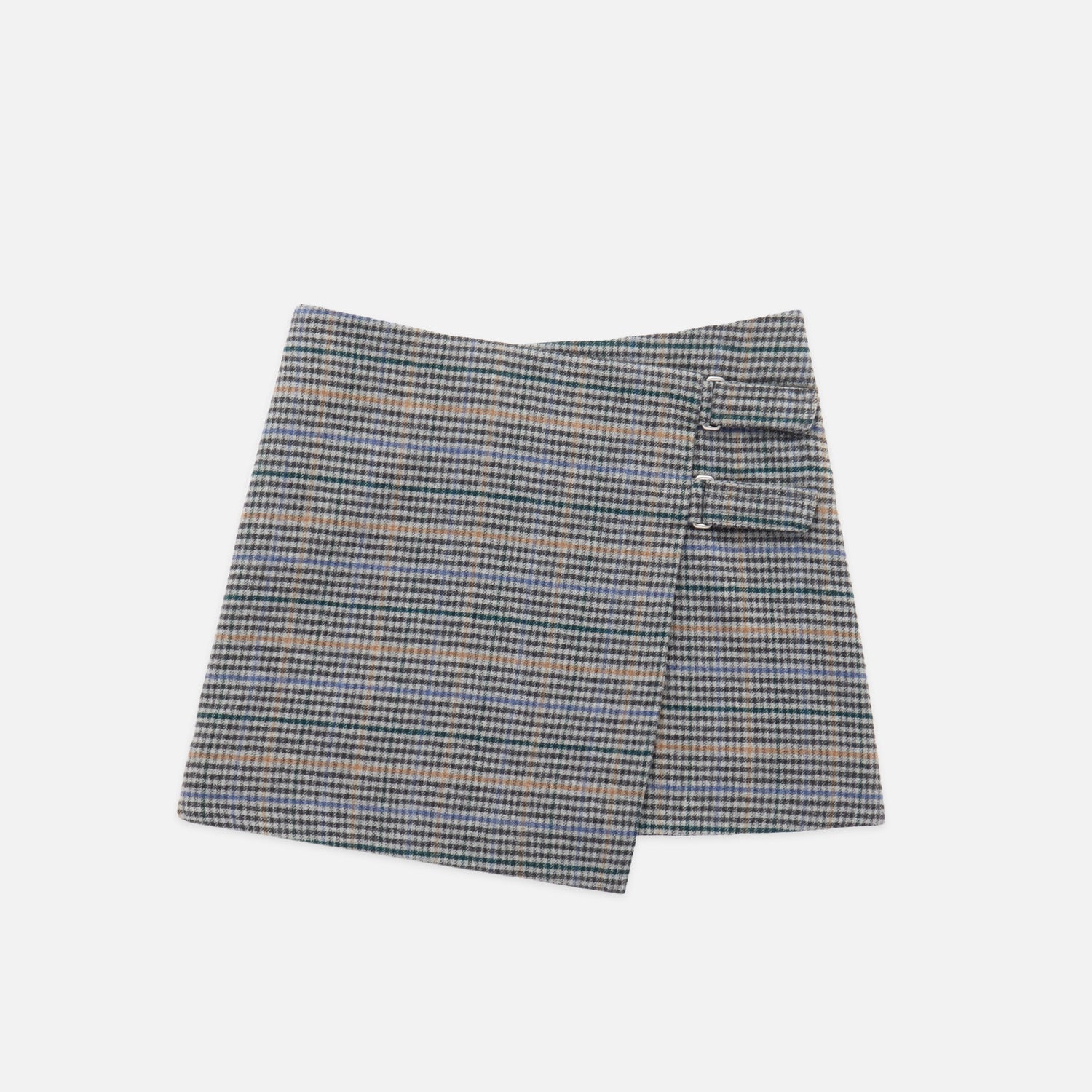 Picture of Pinstripe Wrap Mini Skirt - Women's