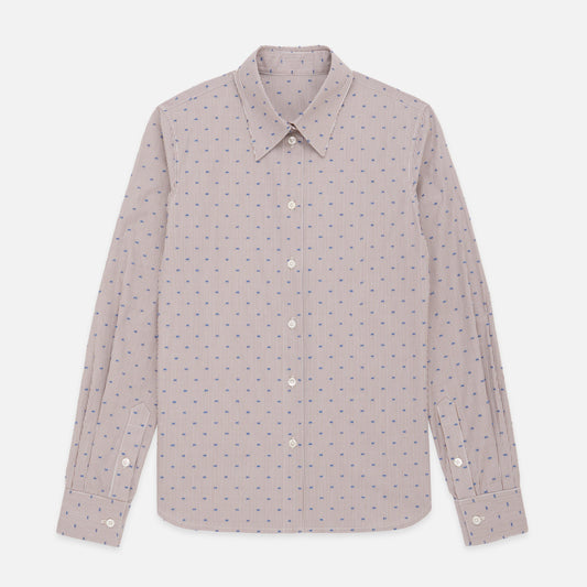 Fitted Collared Shirt